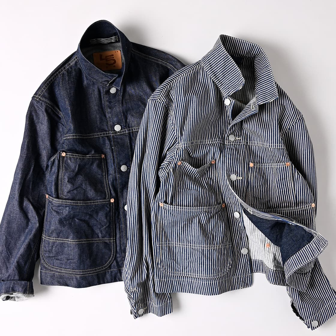 Crafted Denim Jackets | Japanese Indigo Heritage by 45R