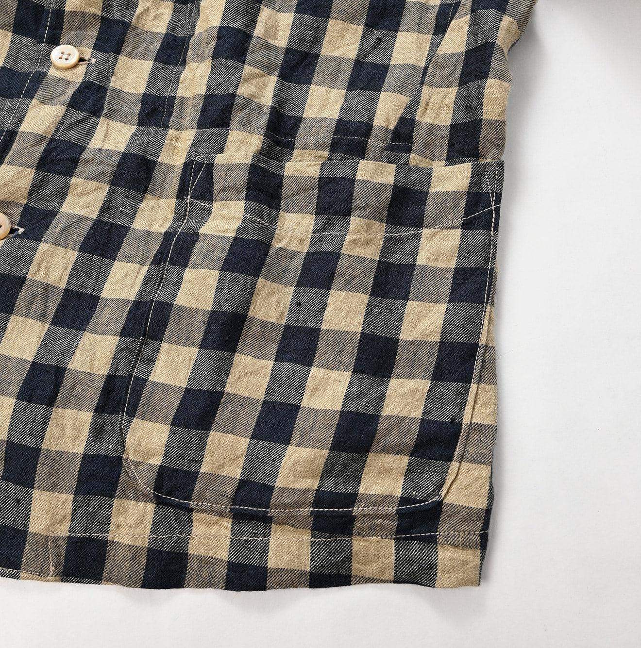 Linen Twill Shirt Jacket Men