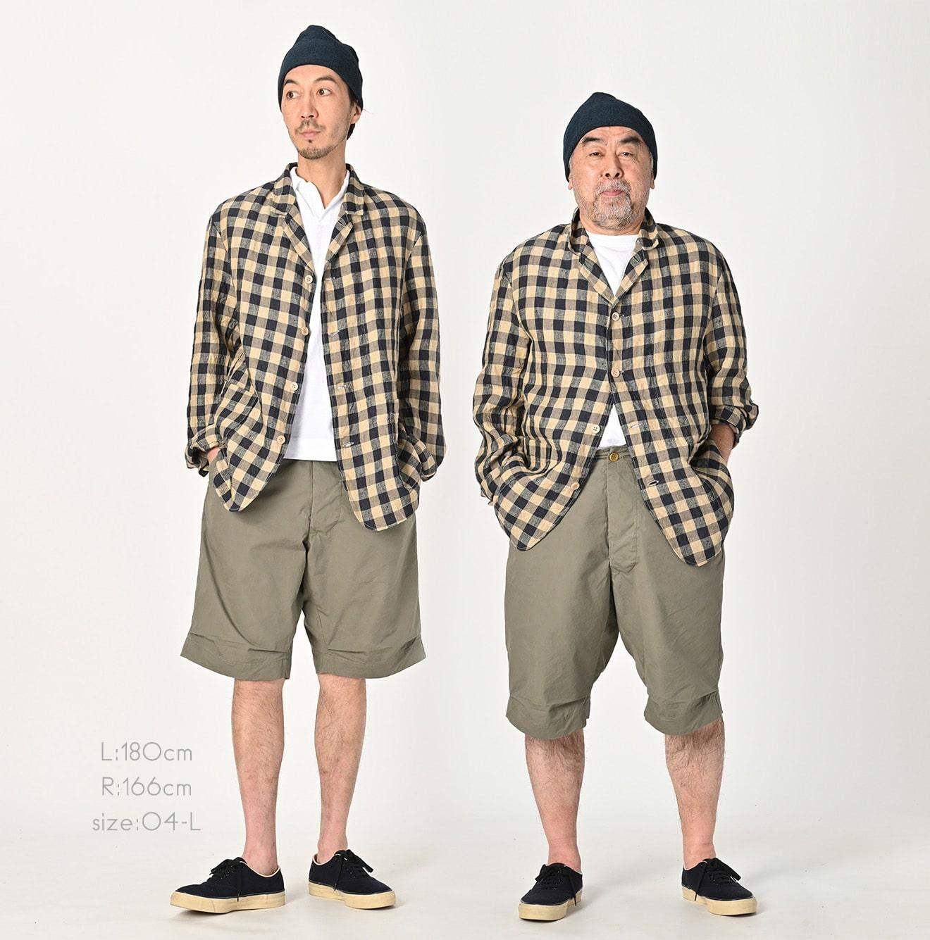 Linen Twill Shirt Jacket Men
