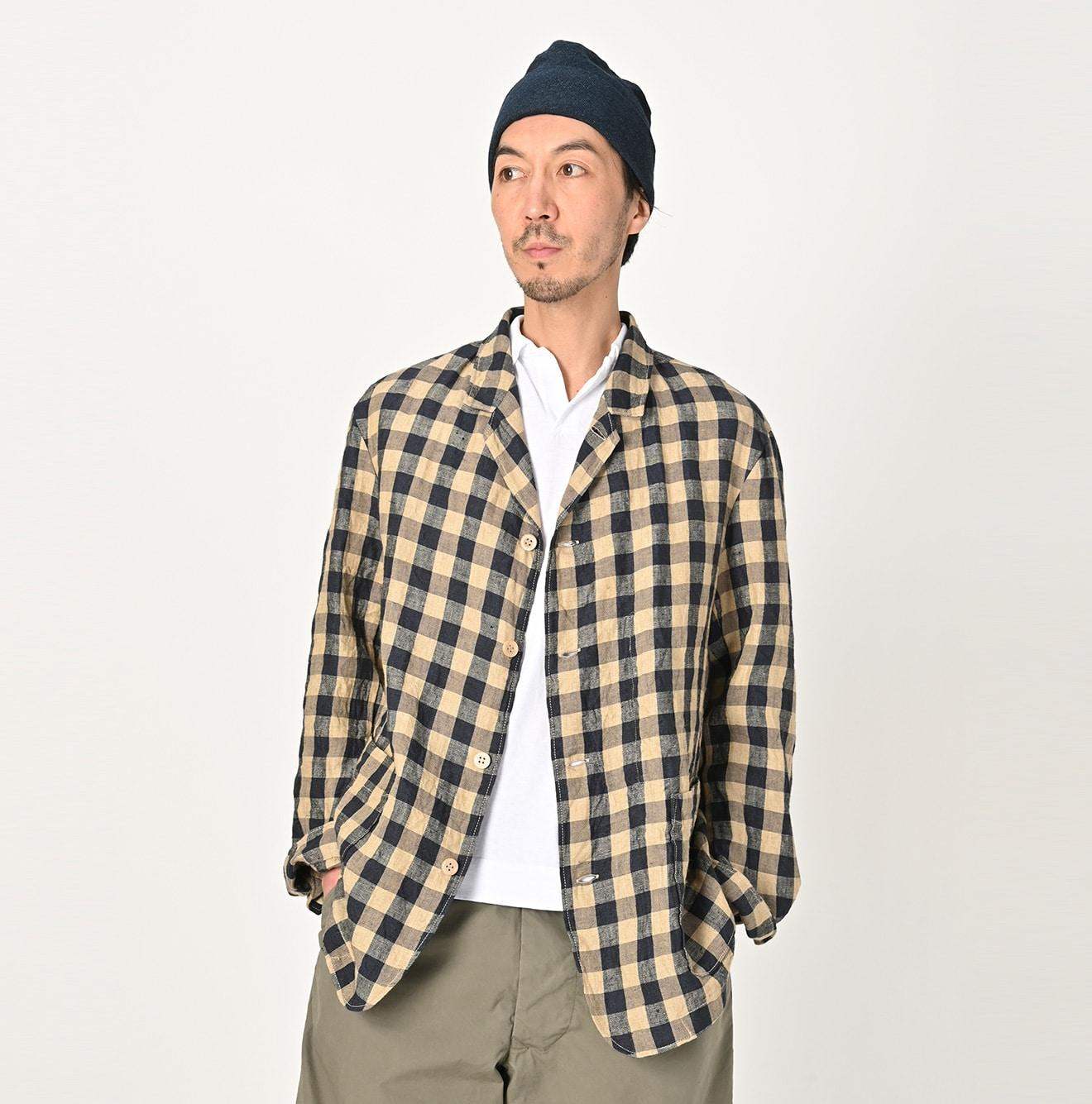 Linen Twill Shirt Jacket Men
