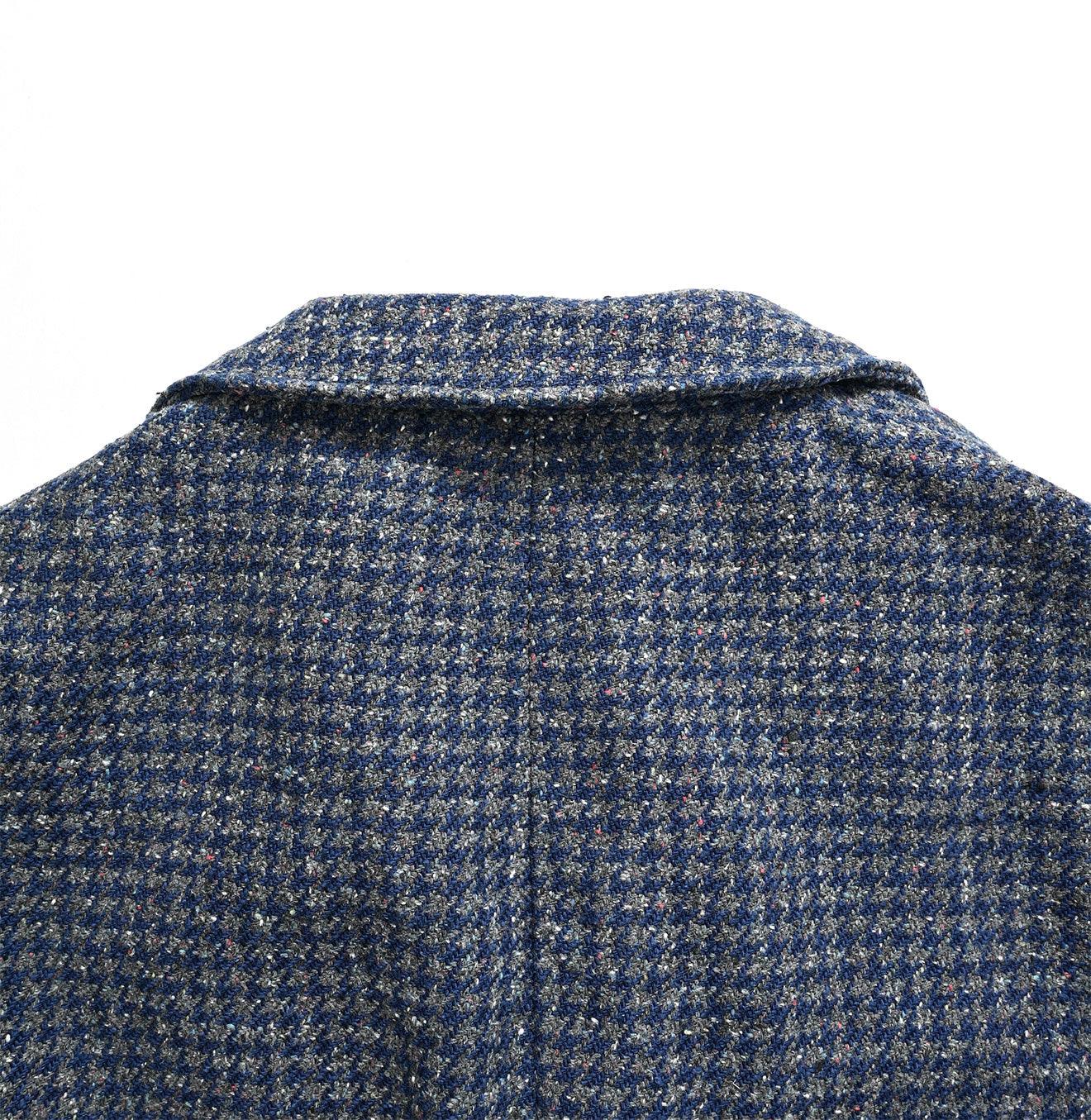 Indigo Cotton Tweed Ranch Jacket Men