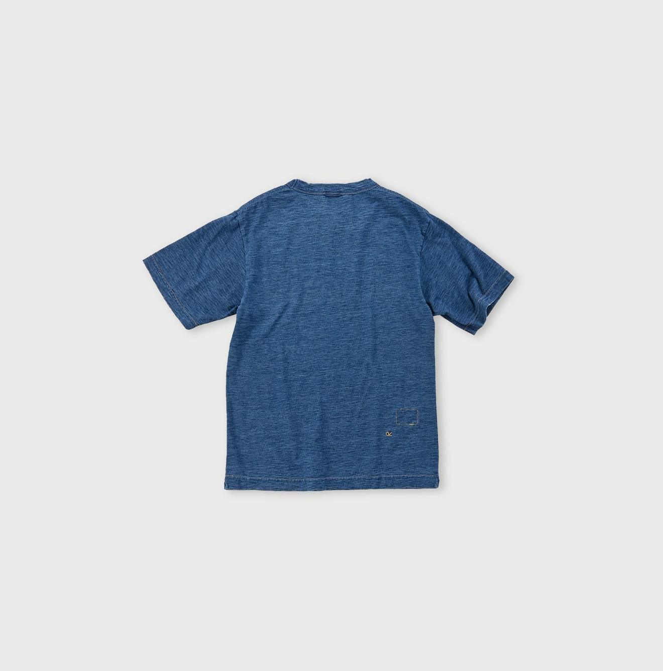 Indigo 908 Ocean T-shirt Distressed