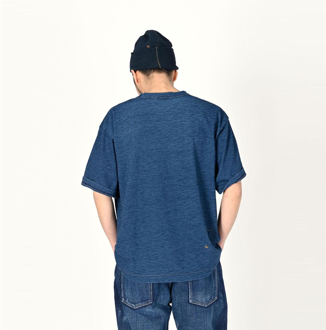 Indigo 908 Ocean T-shirt Distressed