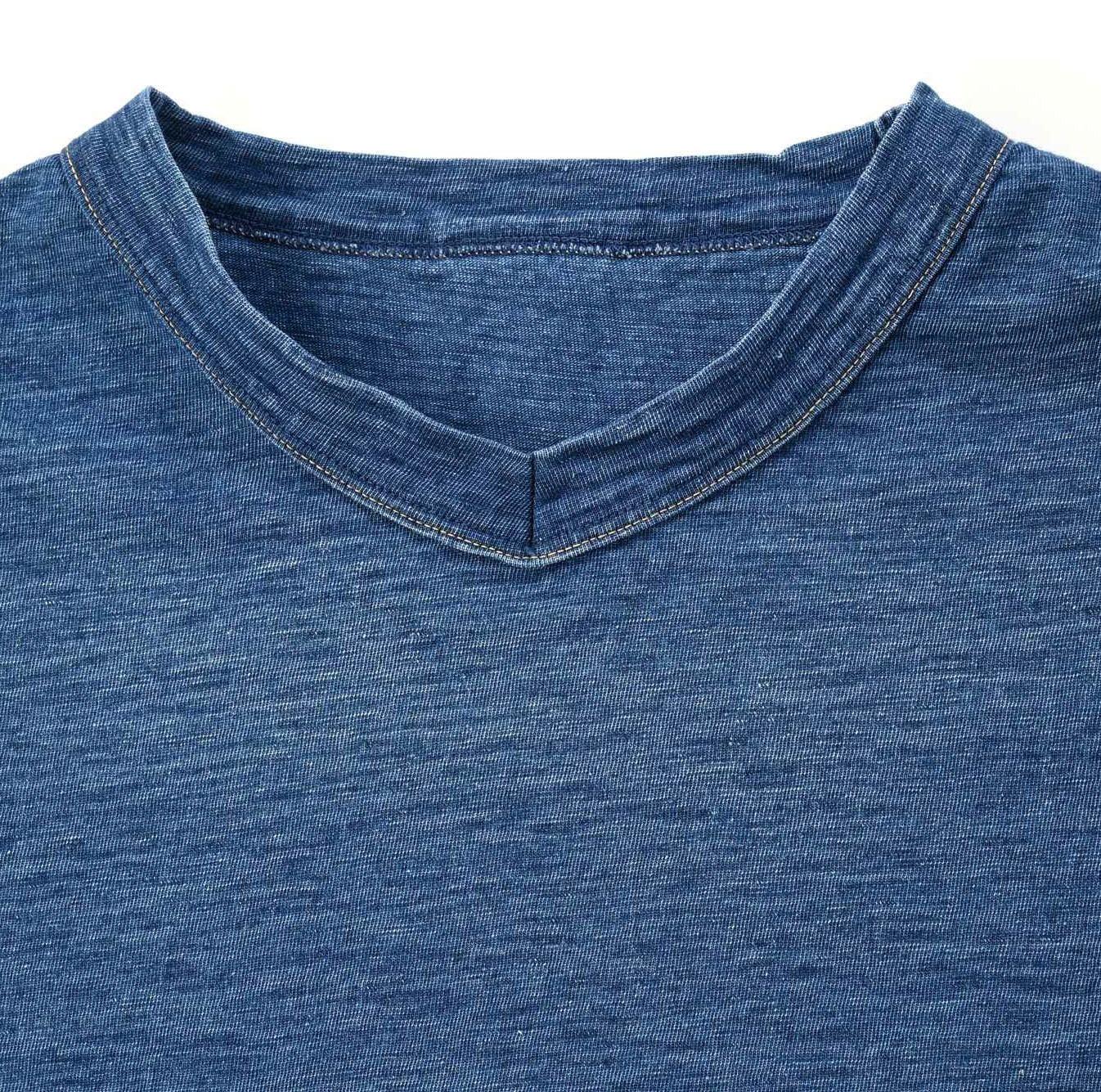 Indigo 908 Ocean T-shirt Distressed