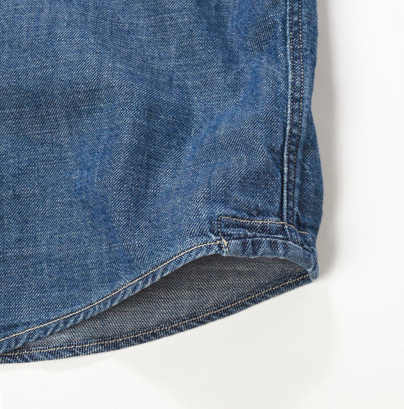 908 Shirt Denim 8 Knots Shirt Distressed