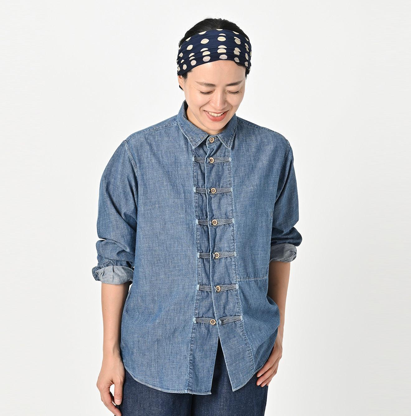 908 Shirt Denim 8 Knots Shirt Distressed