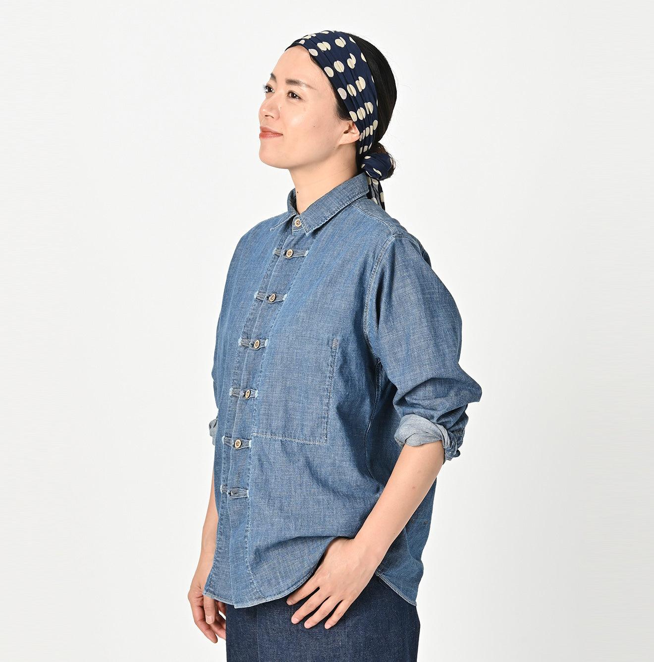 908 Shirt Denim 8 Knots Shirt Distressed