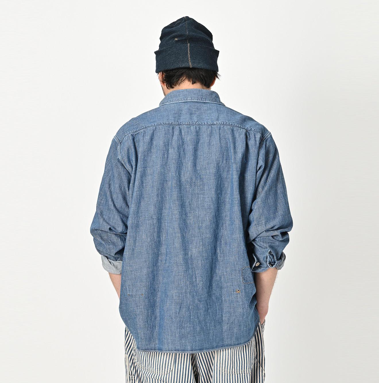 908 Shirt Denim 8 Knots Shirt Distressed