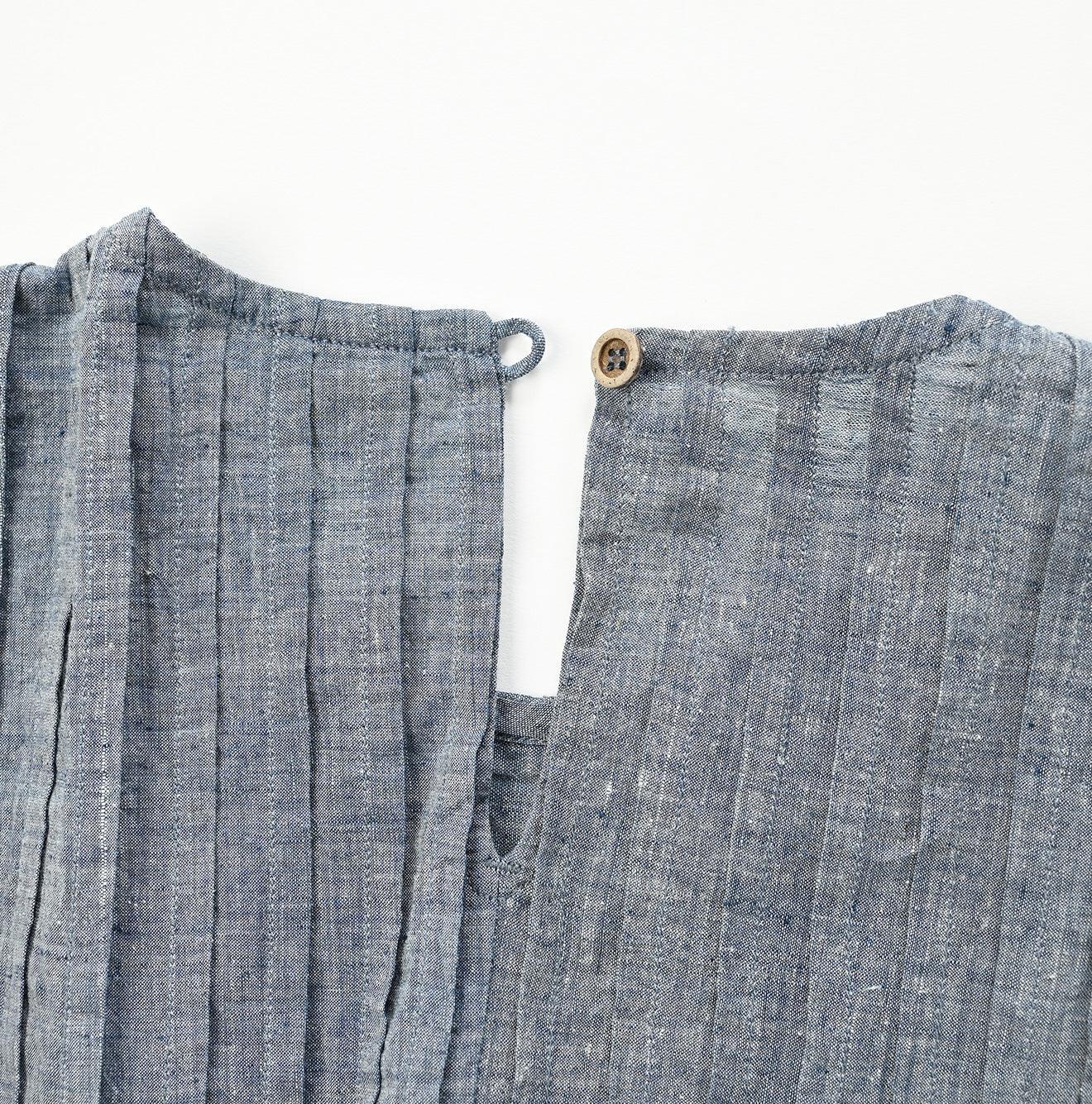 Ai Indigo Khadi Tuck M-shirt
