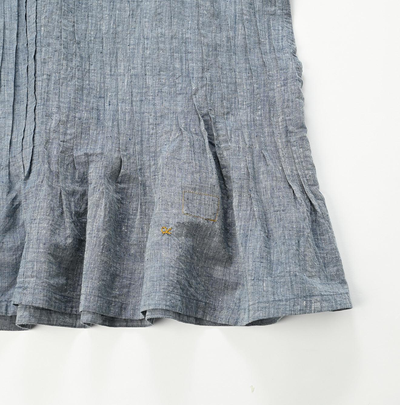 Ai Indigo Khadi Tuck M-shirt
