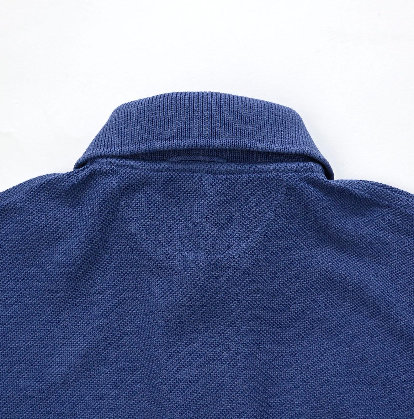 Cotton Pique Square Polo