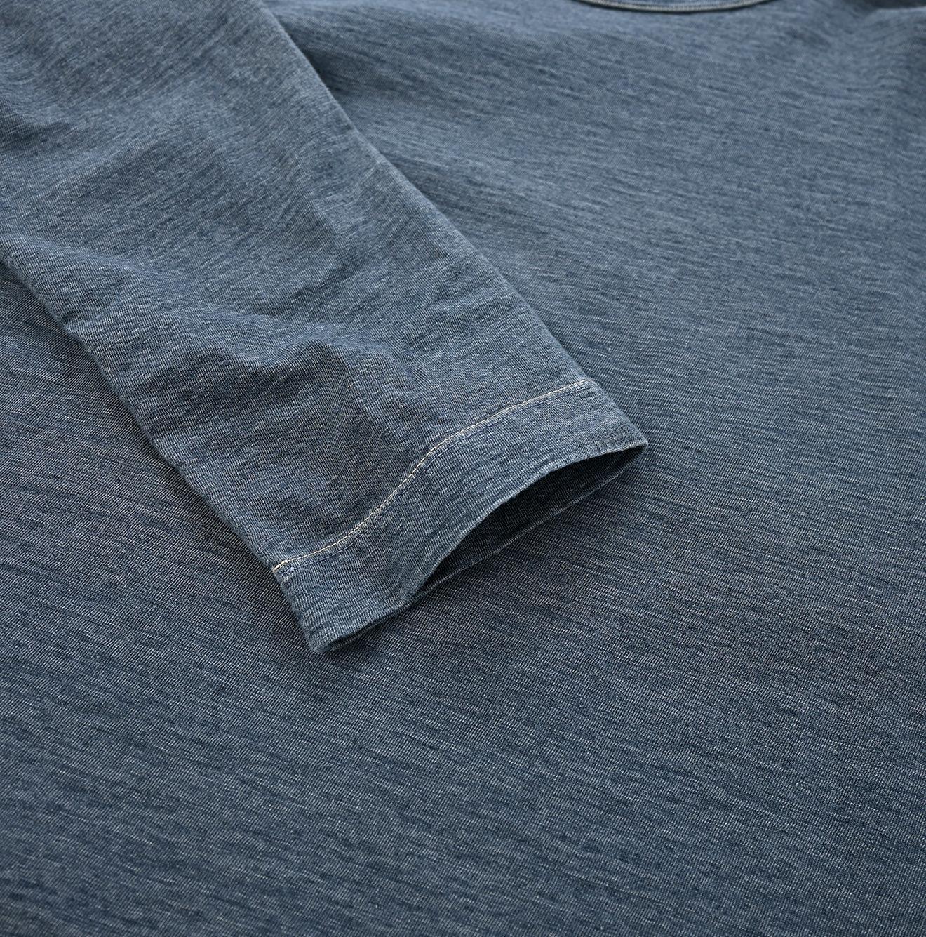 Indigo 45 Star Square T-shirt Distressed