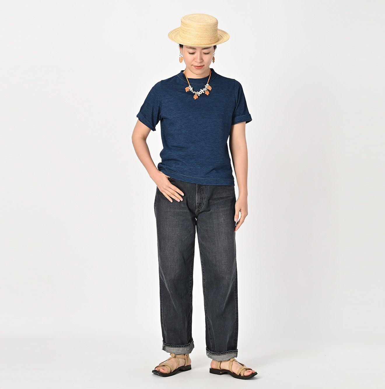 Indigo 45 Star T-shirt Distressed