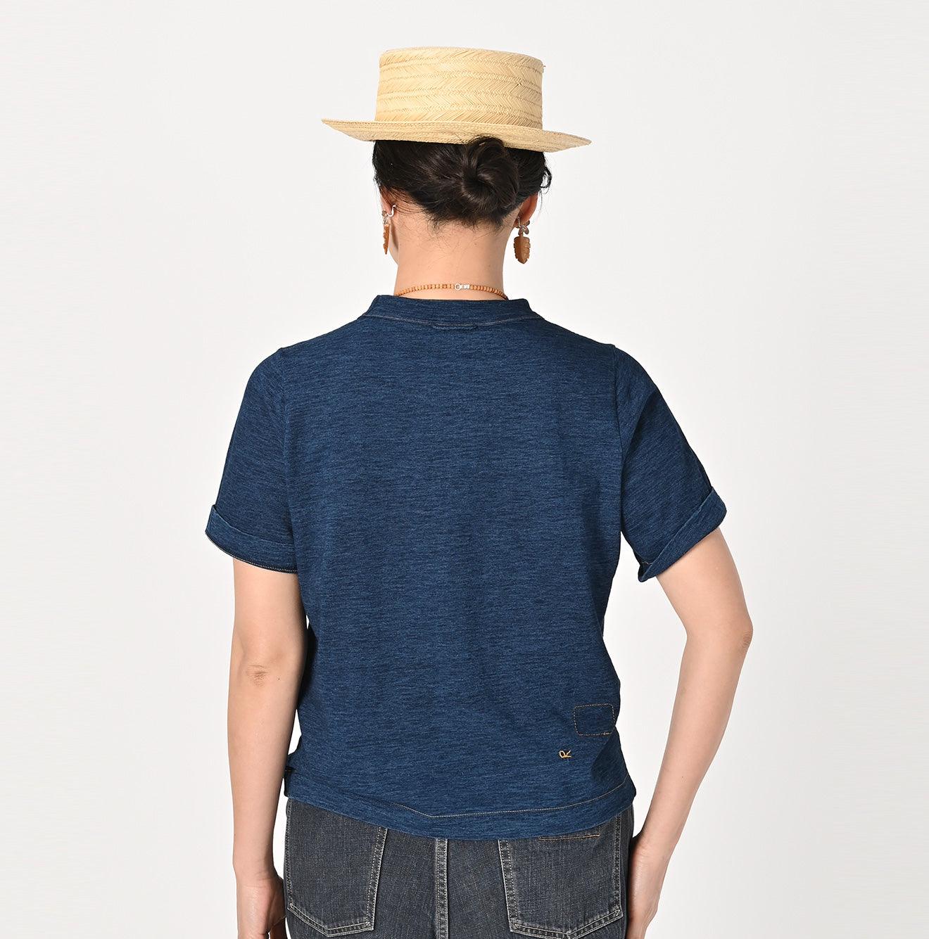 Indigo 45 Star T-shirt Distressed