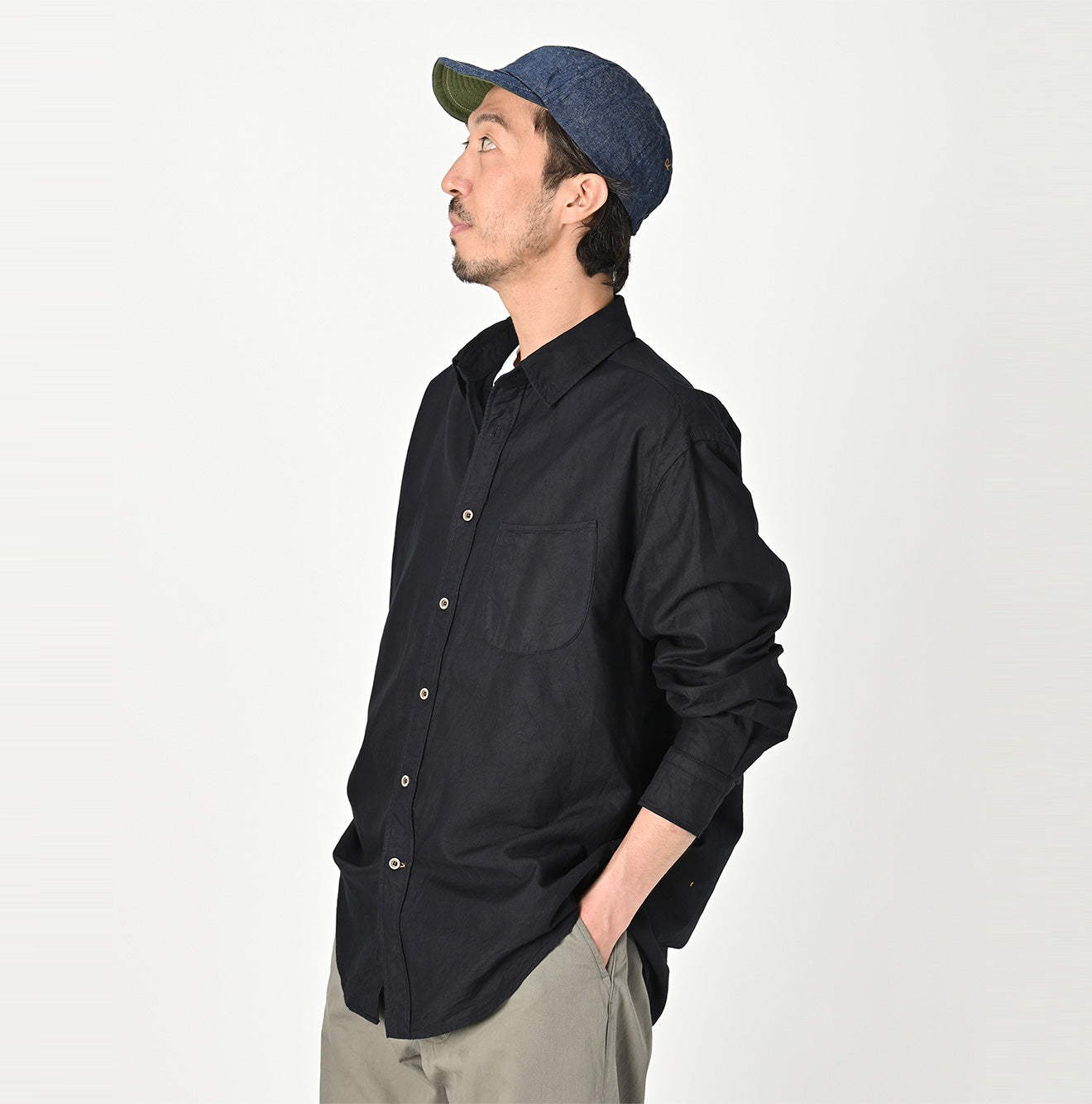 Indigo Supima Organic 908 Loafer Shirt