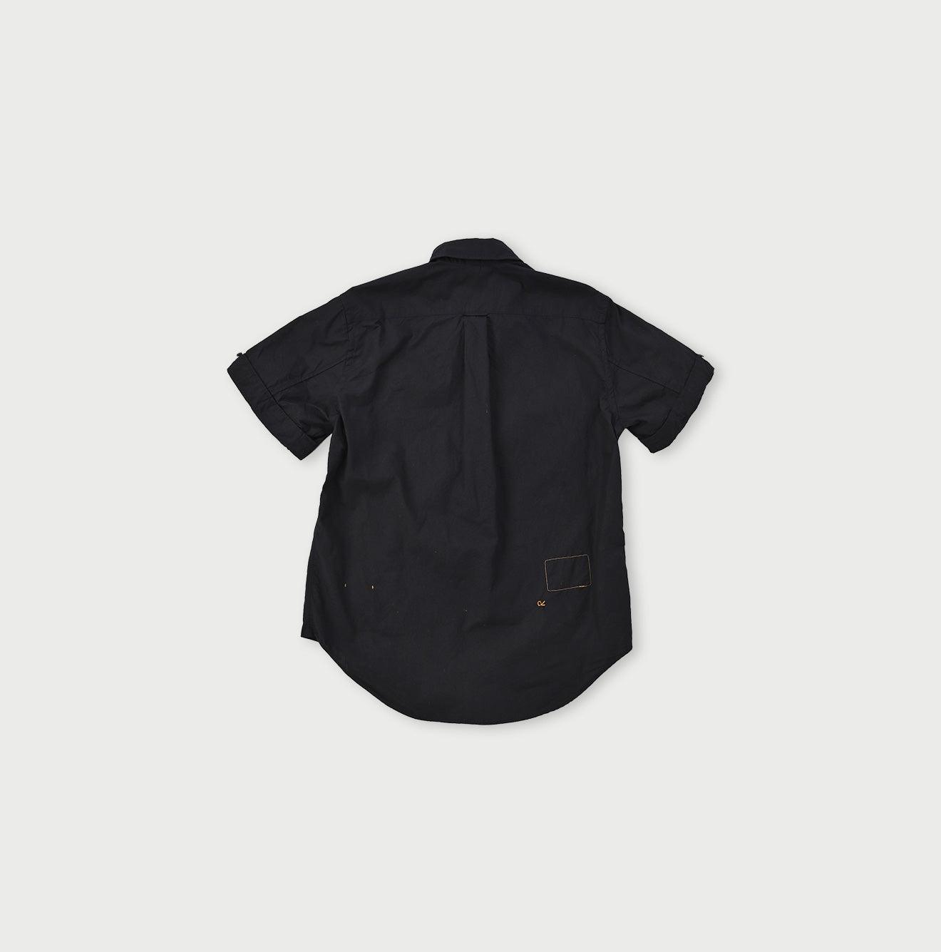 Indigo Damp 908 Short Sleeve Loafer Pullover Shirt