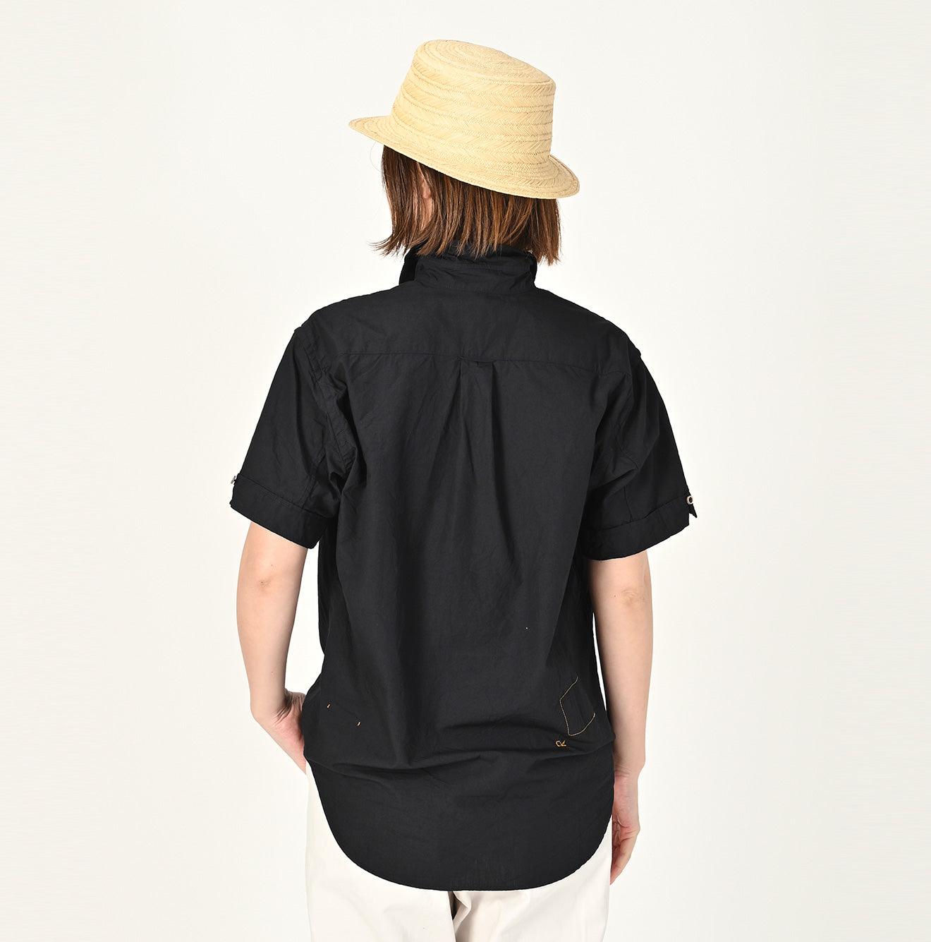 Indigo Damp 908 Short Sleeve Loafer Pullover Shirt