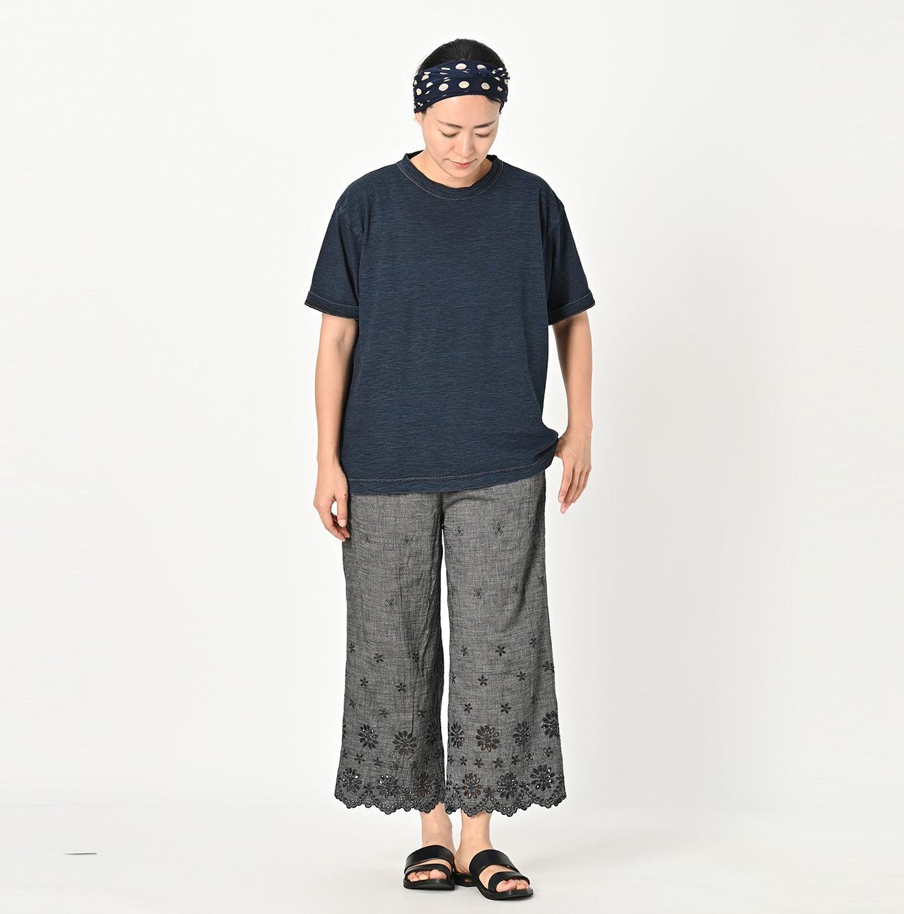 Indigo 908 Ocean T-shirt Distressed