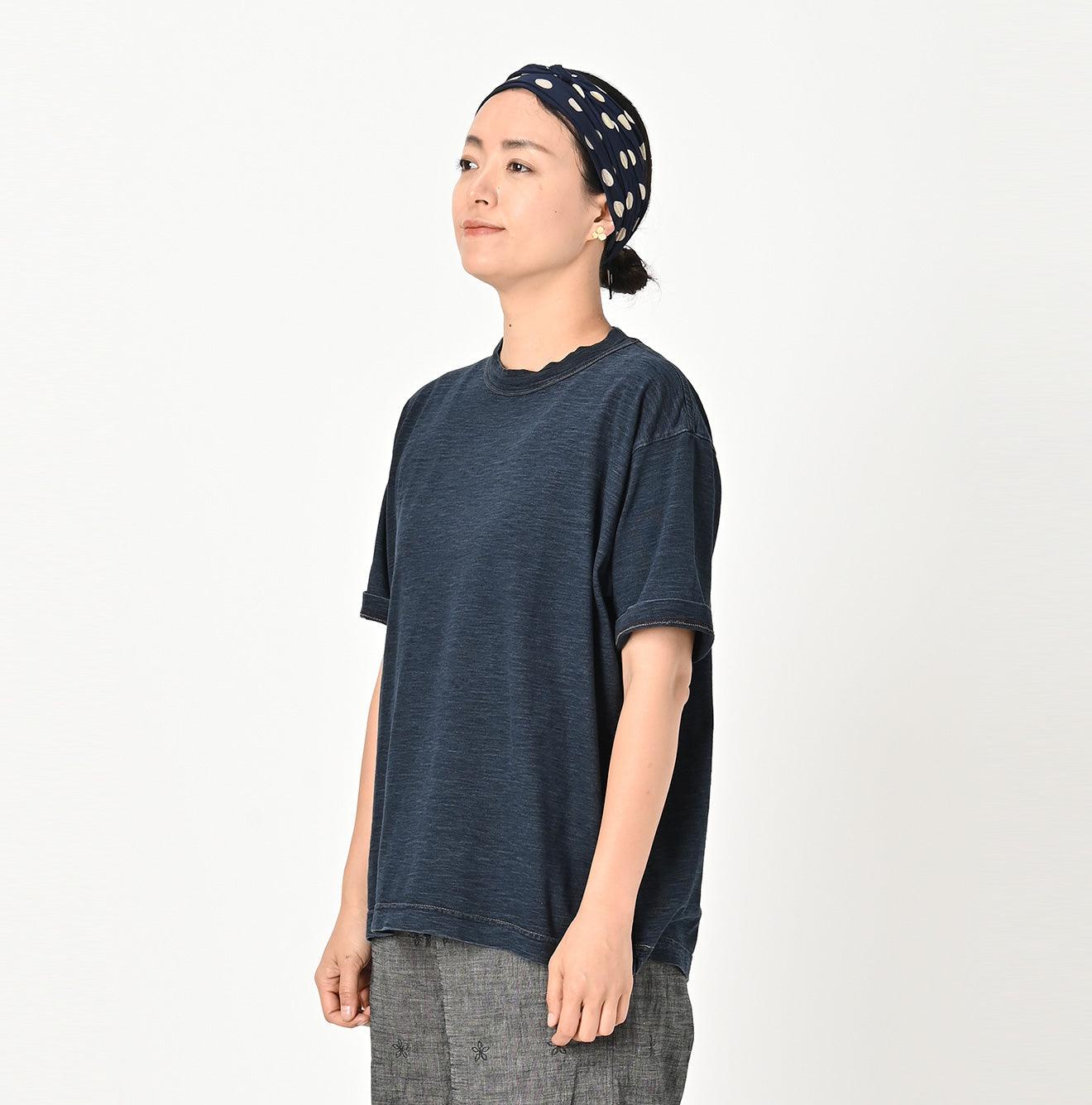 Indigo 908 Ocean T-shirt Distressed
