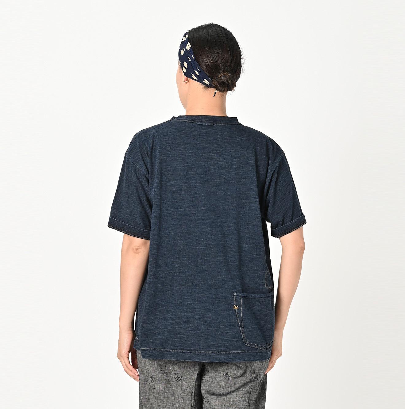 Indigo 908 Ocean T-shirt Distressed