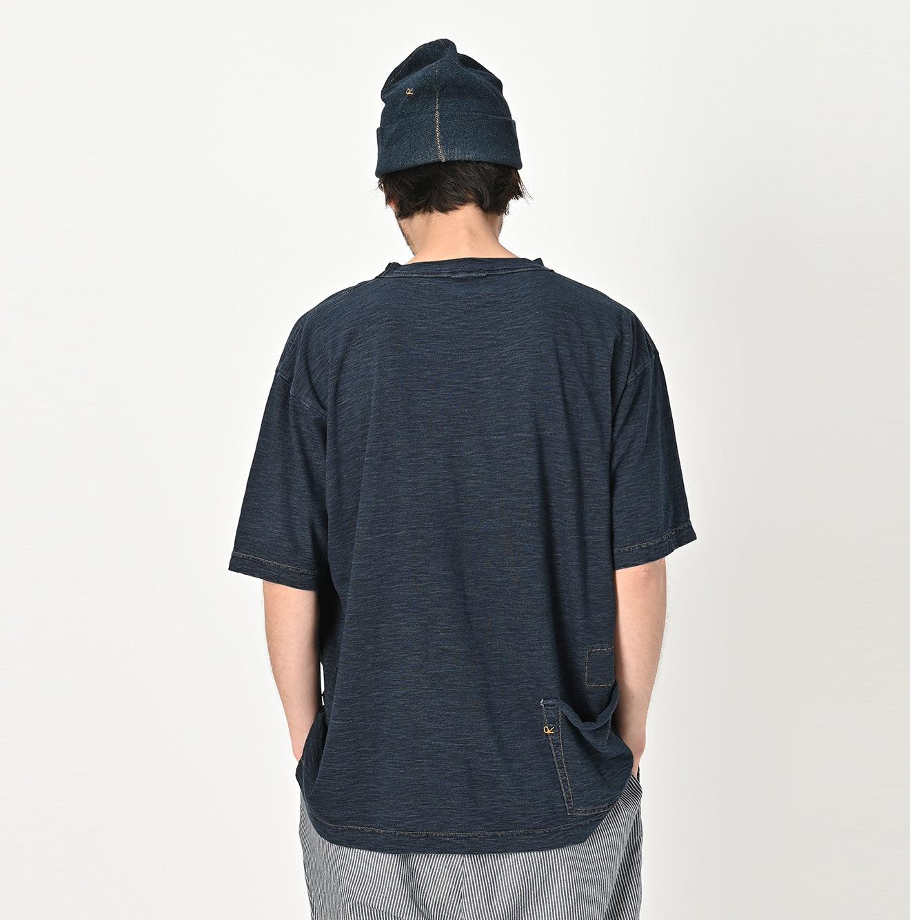 Indigo 908 Ocean T-shirt Distressed