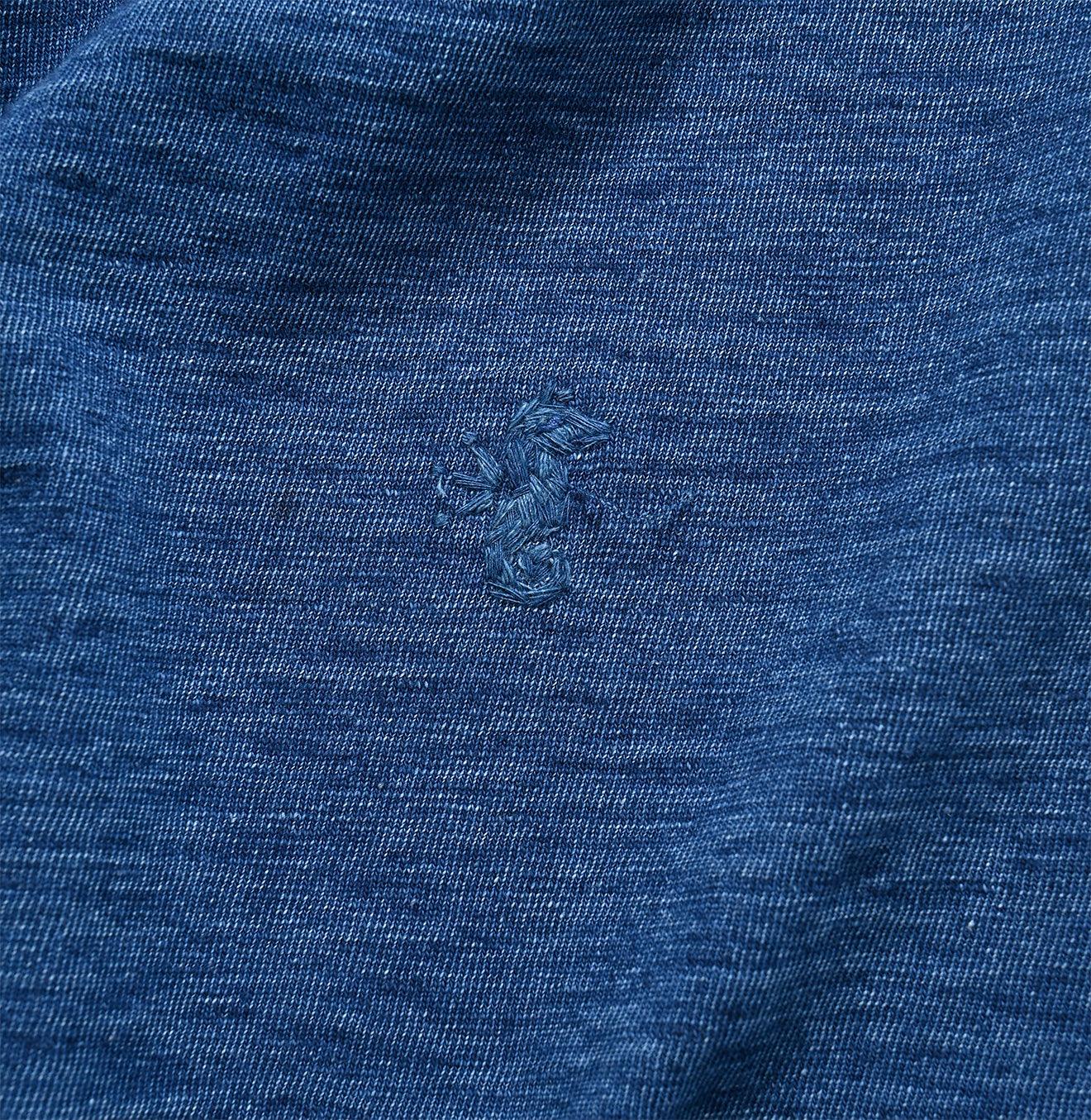 靛蓝 908 Ocean 仿旧 Polo 衫