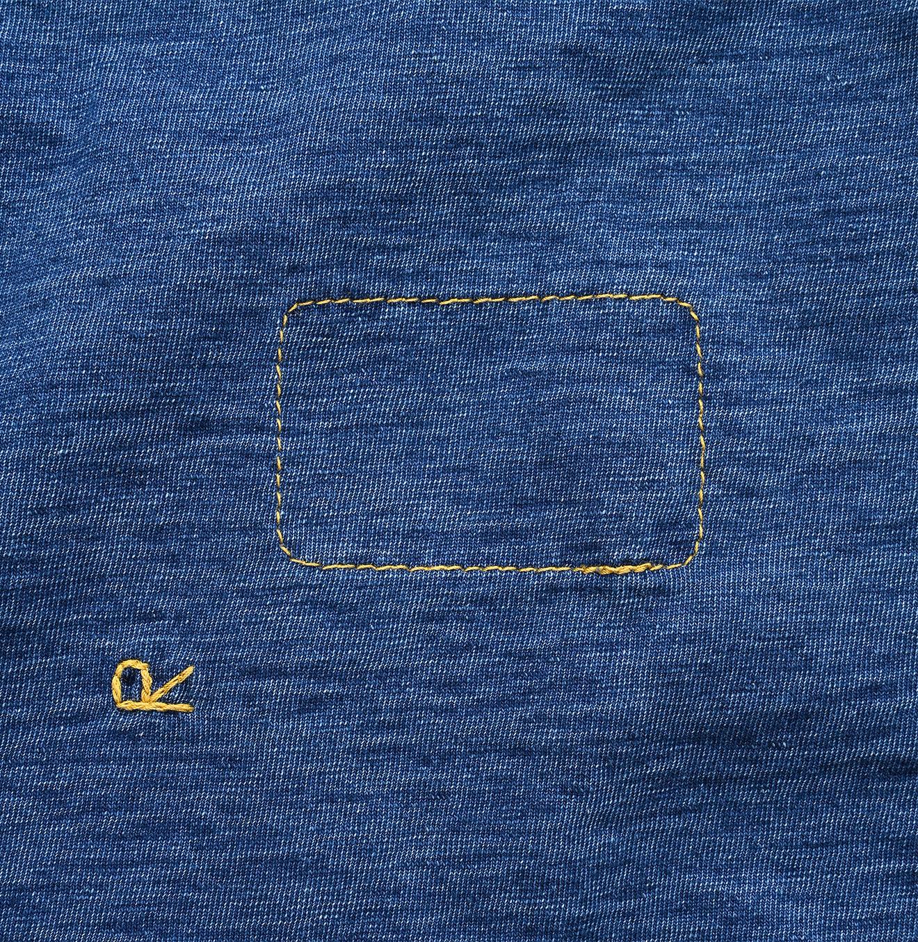 靛蓝 908 Ocean 仿旧 Polo 衫