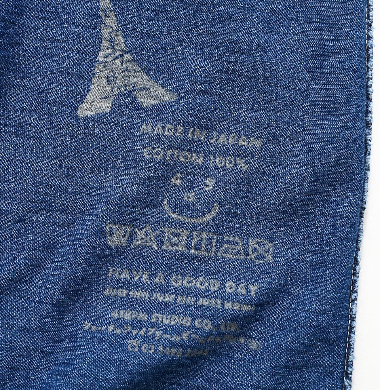 靛蓝 908 Ocean 仿旧 Polo 衫