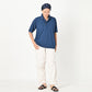 Indigo 908 Ocean Polo Shirt Distressed