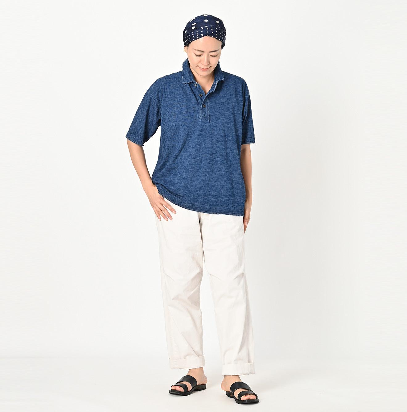 靛蓝 908 Ocean 仿旧 Polo 衫