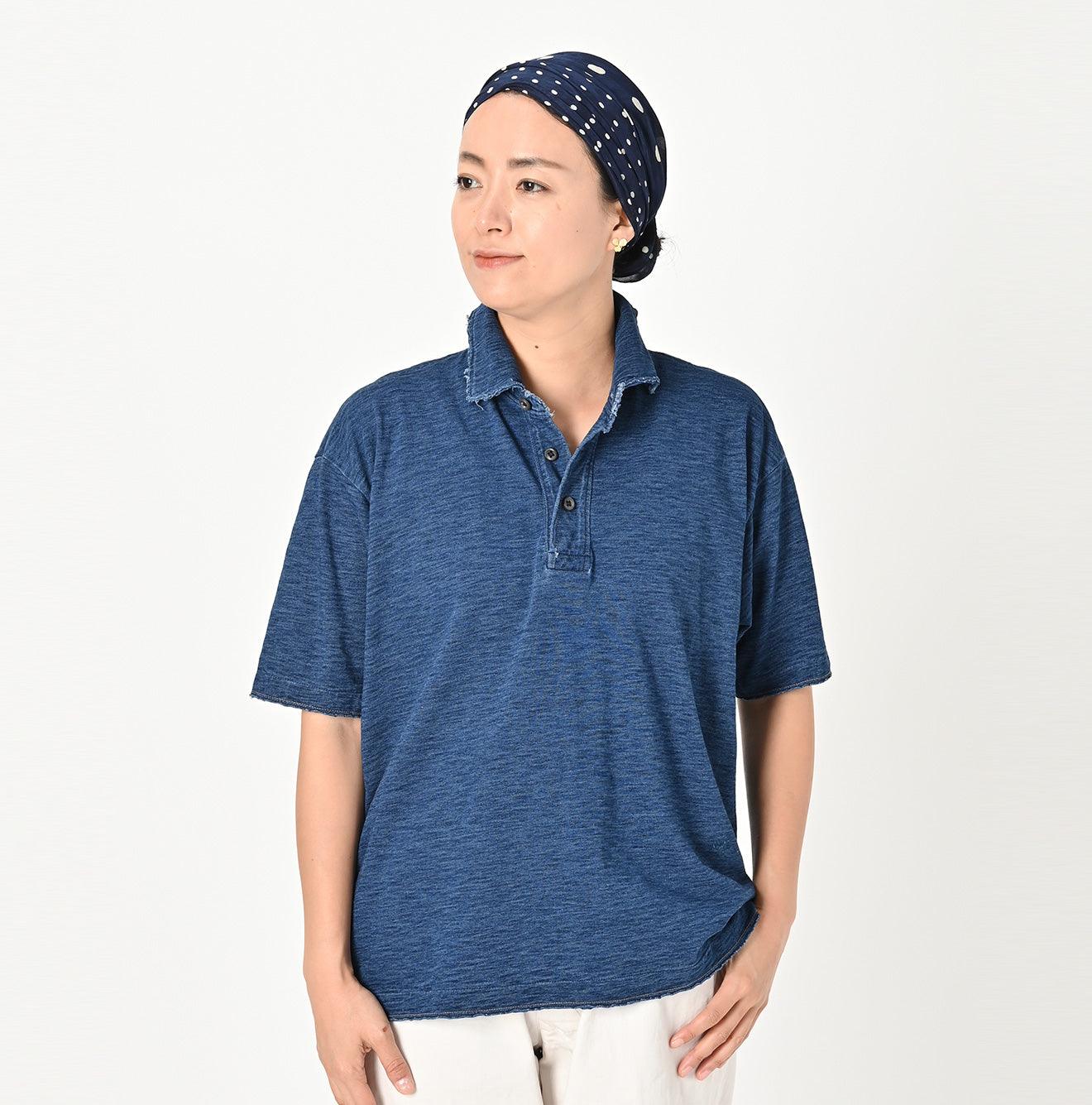 靛蓝 908 Ocean 仿旧 Polo 衫