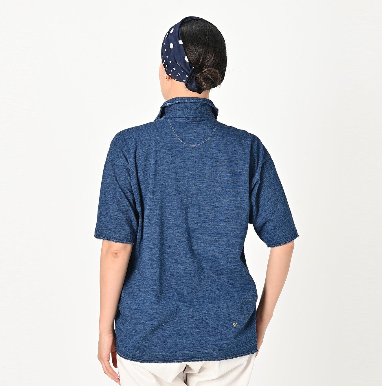 靛蓝 908 Ocean 仿旧 Polo 衫