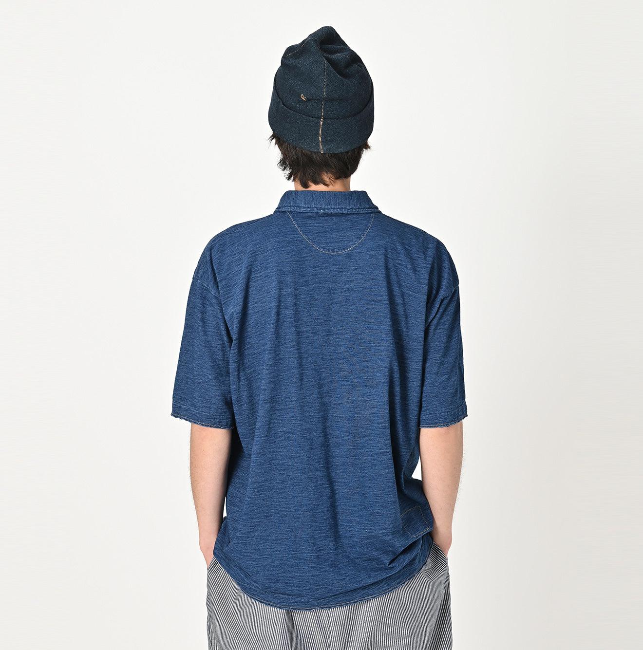 靛蓝 908 Ocean 仿旧 Polo 衫