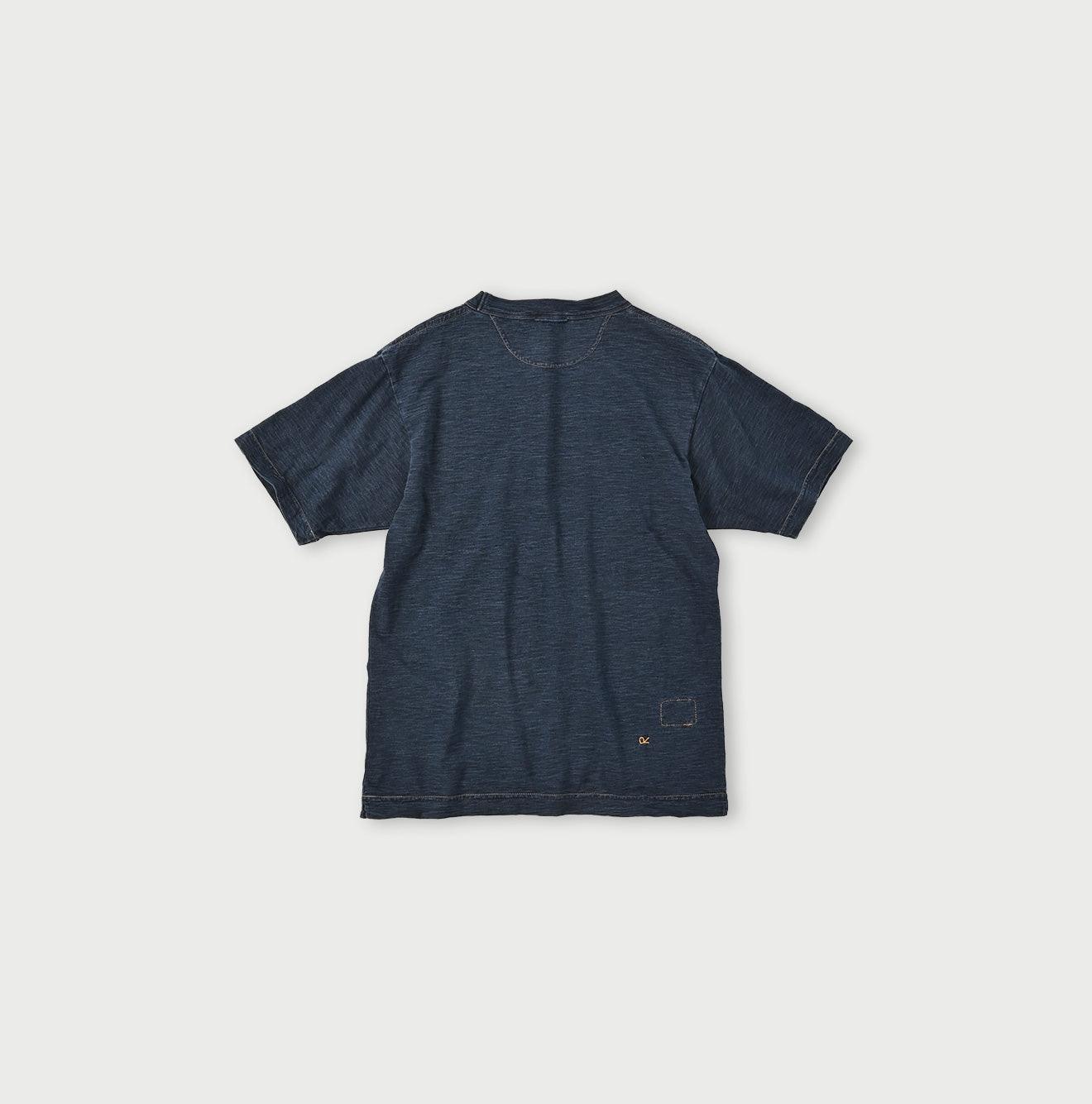 Indigo 908 45 Star T-shirt Distressed