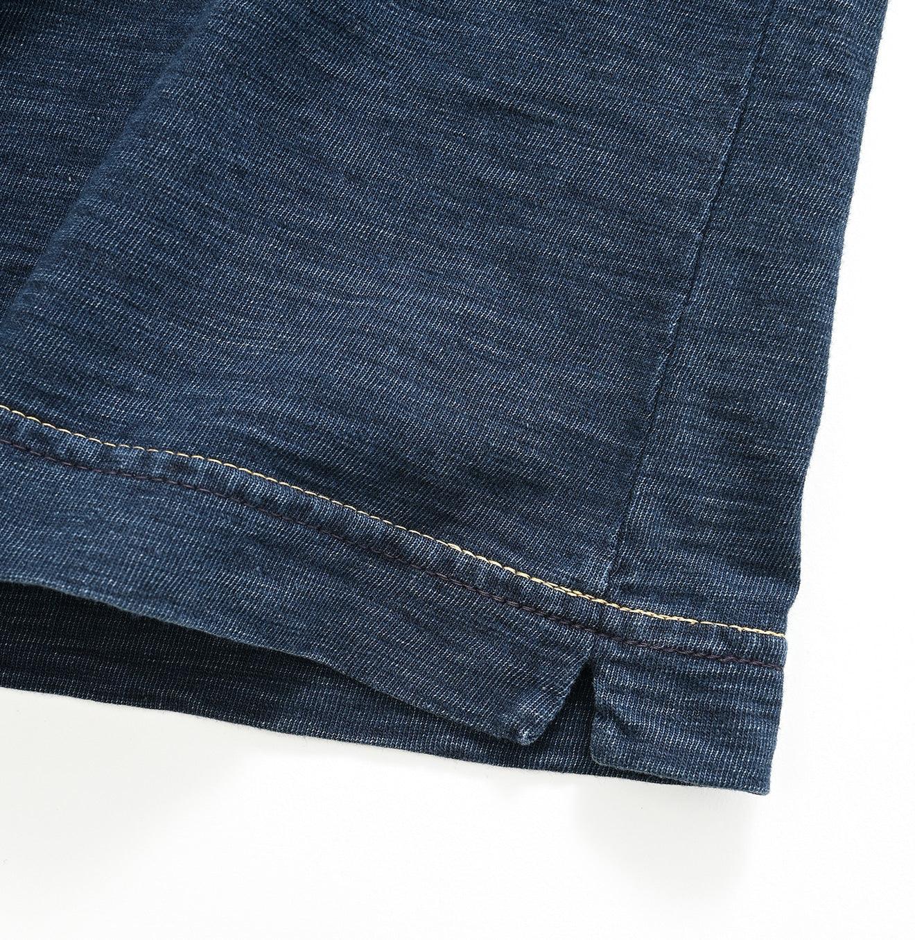 Indigo 908 45 Star T-shirt Distressed