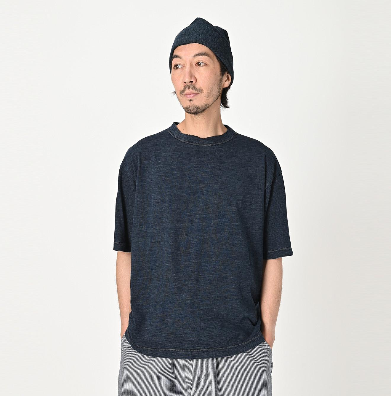 Indigo 908 45 Star T-shirt Distressed