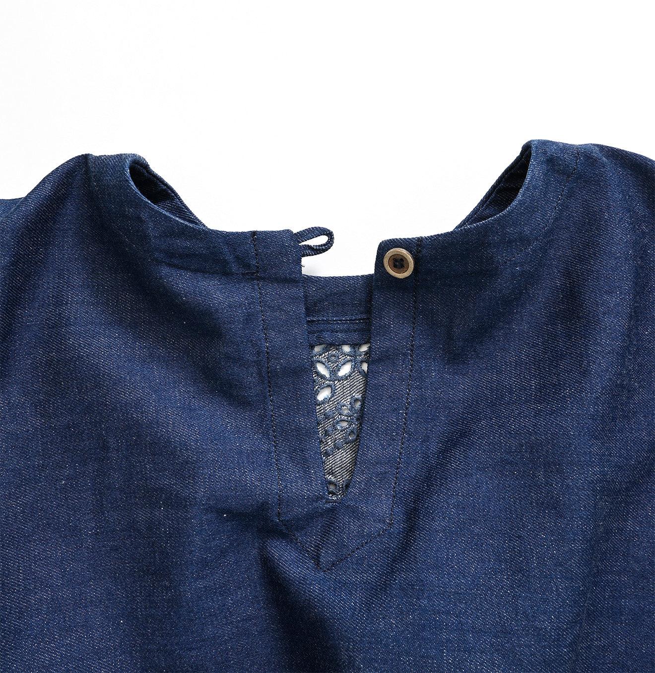Shirt Denim Cutwork Blouse