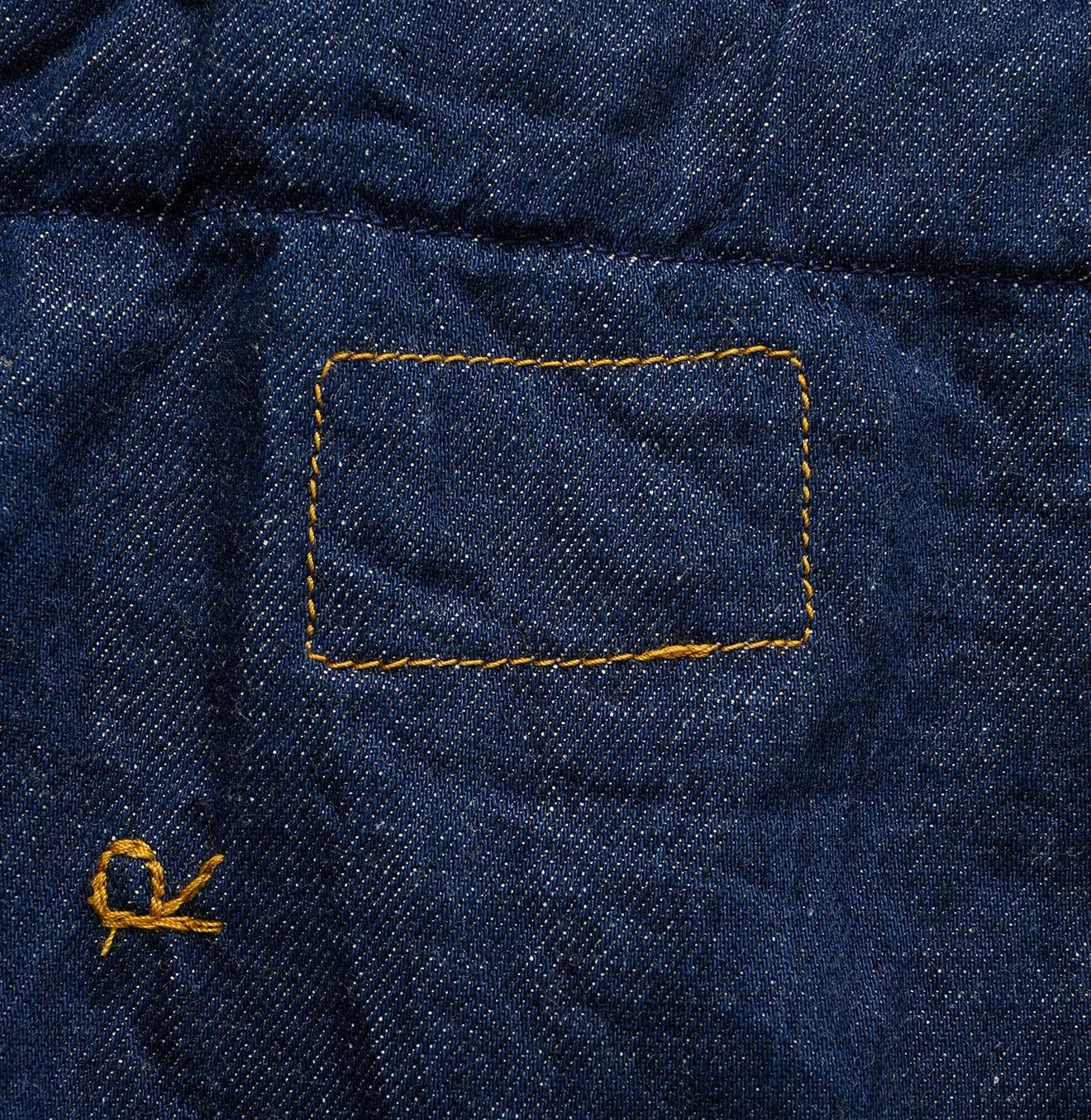 Shirt Denim Cutwork Frilled Dress