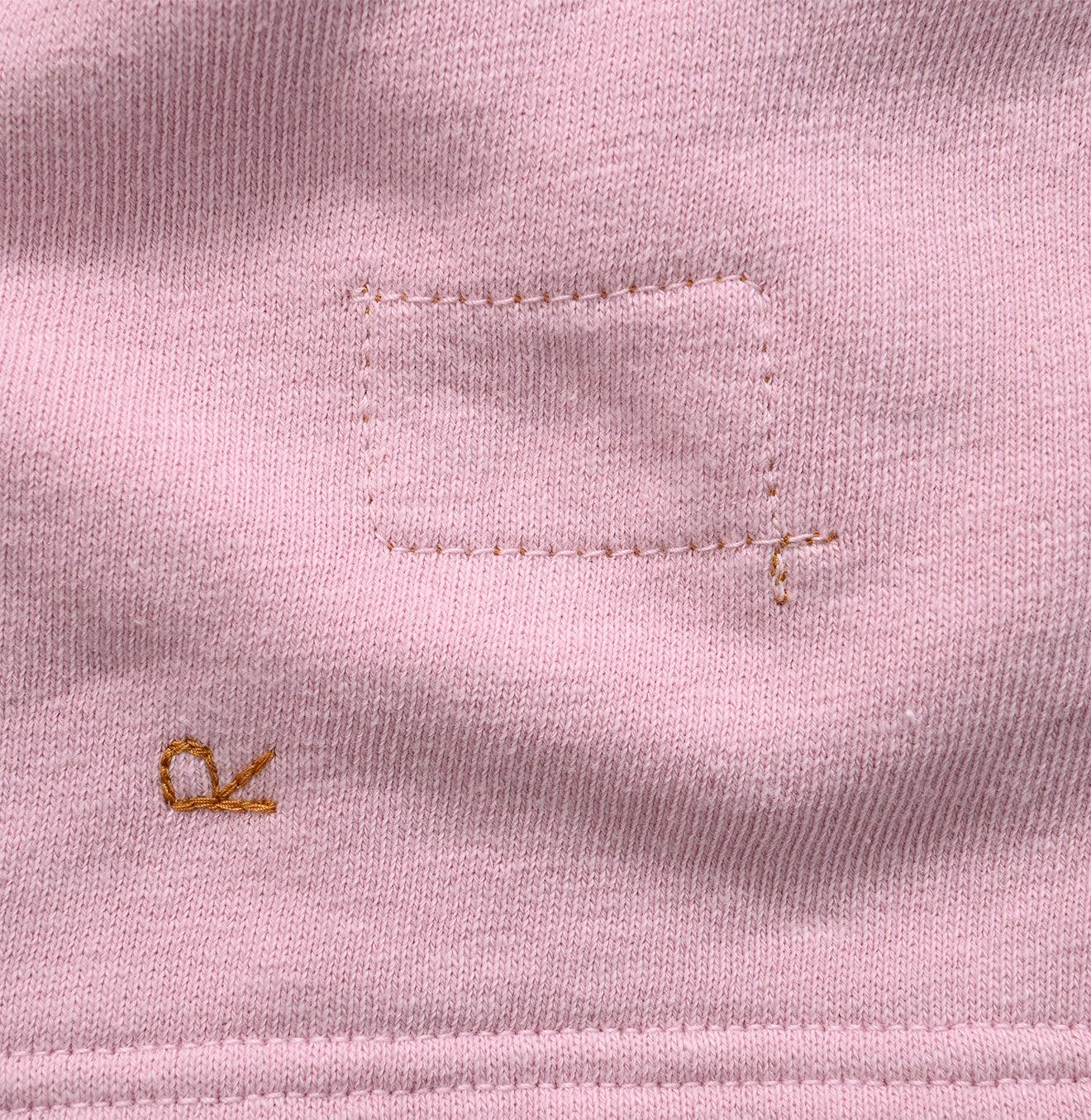 Cotton Fleece Square Cardigan
