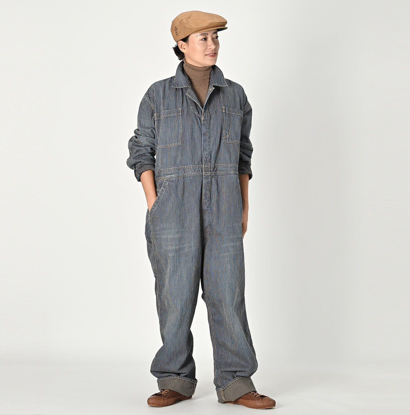 Mont Brown Hickory 908 Jumpsuit Distressed