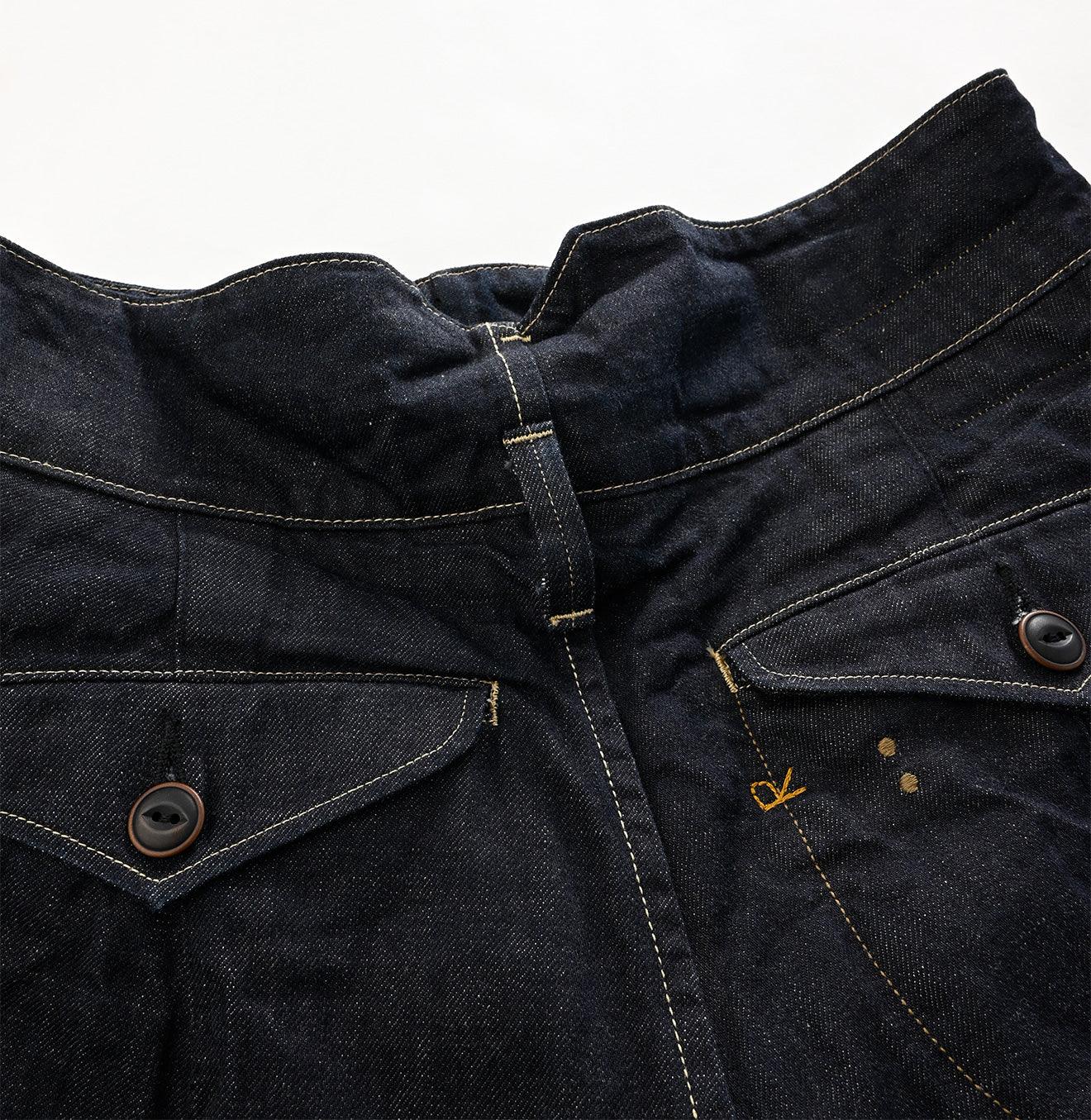 Rye Mugi Denim 908 Jodhpurs Pants Nou