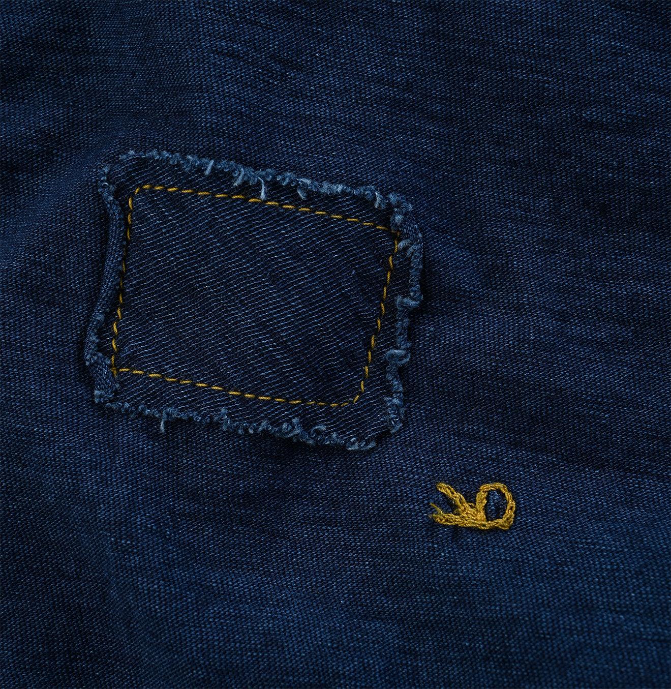Indigo Dolman Sleeve T-shirt