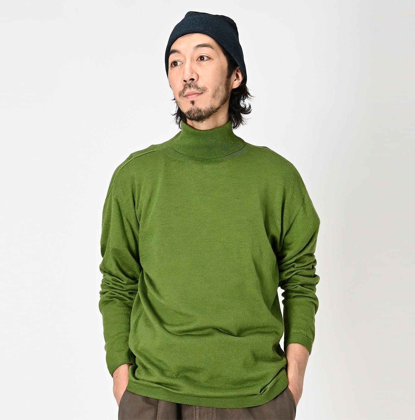 Super Gauze Wholegarment 908 Turtleneck