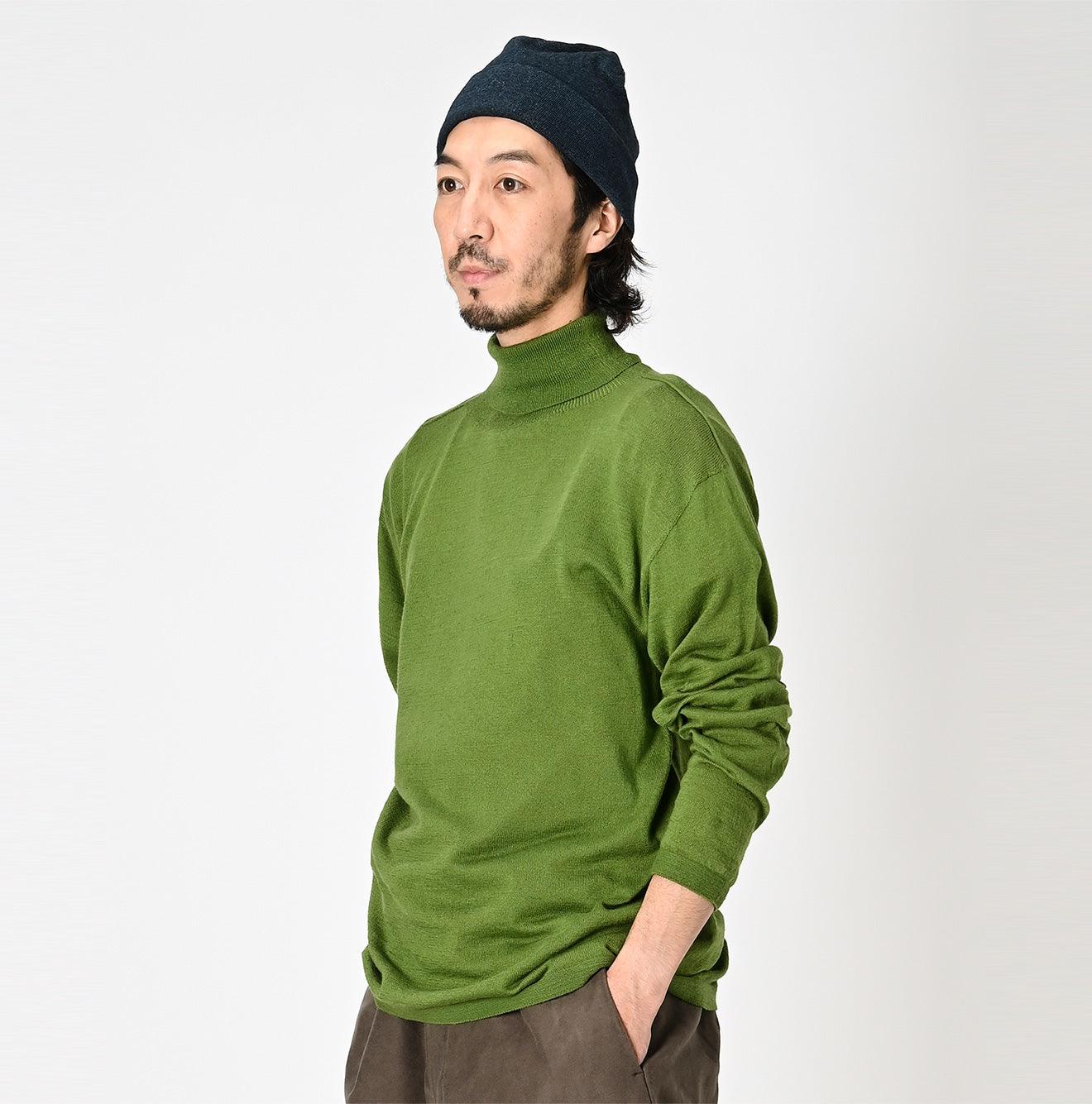 Super Gauze Wholegarment 908 Turtleneck
