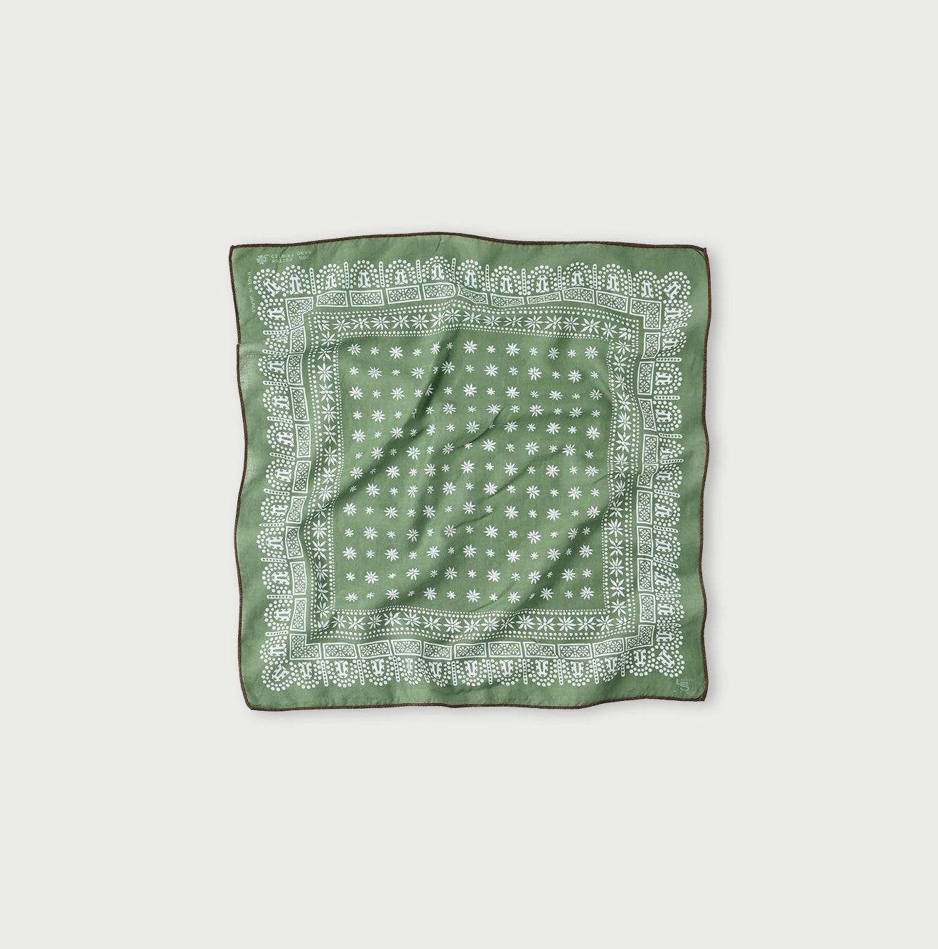 Supima Organic Twill Square Lace Bandana