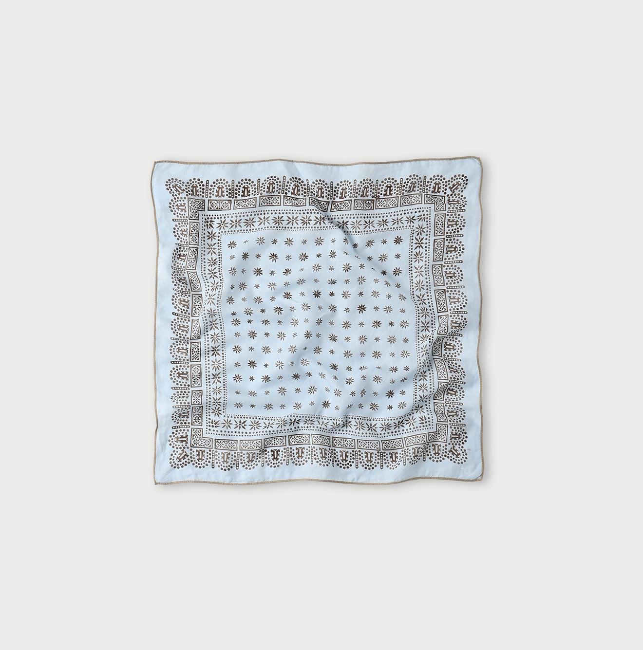 Supima Organic Twill Square Lace Bandana