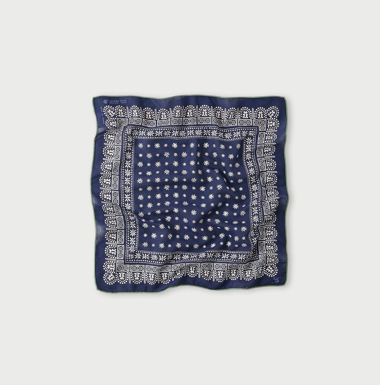 Supima Organic Twill Square Lace Bandana