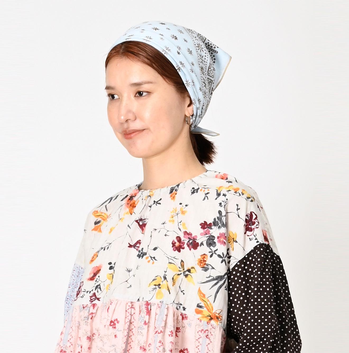 Supima Organic Twill Square Lace Bandana