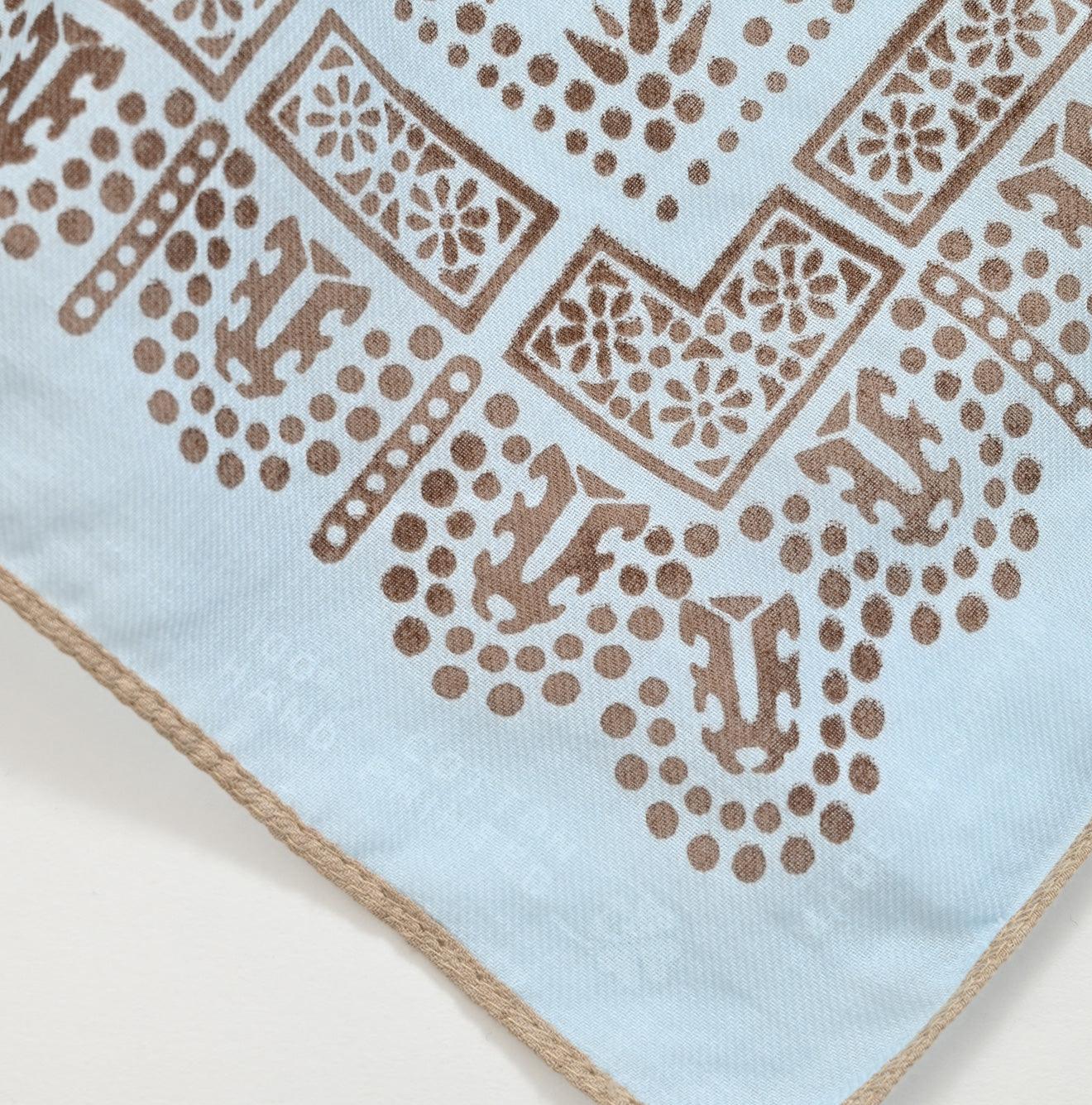 Supima Organic Twill Square Lace Bandana