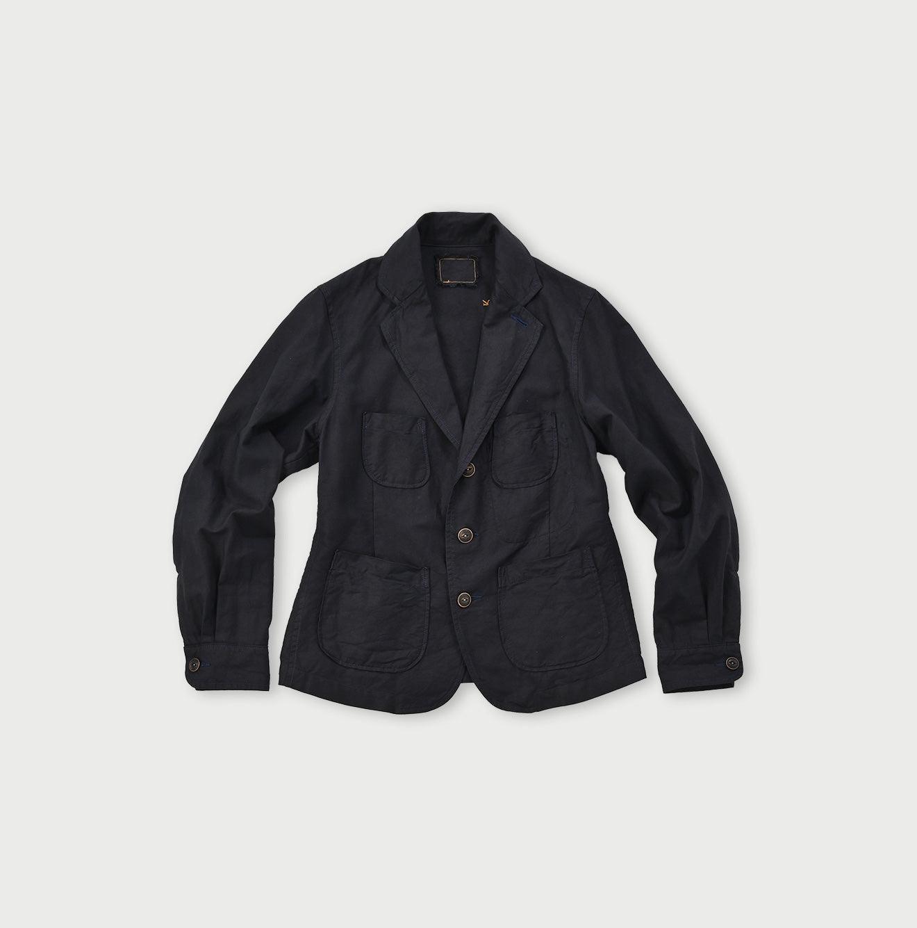 Indigo Supima Oxford Shirt Jacket
